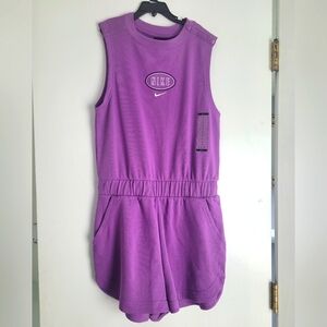 NWT purple Nike women's romper size small